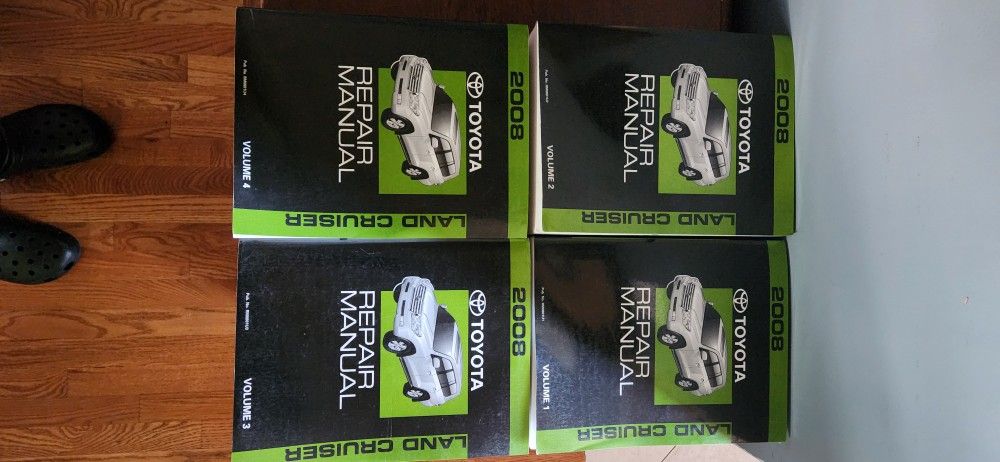 2008 Landcruiser OEM Shop Manuals
