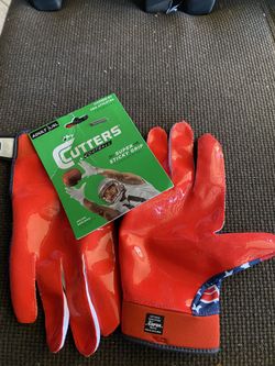 SAVE $$ Cutters Football Receiver Super Stick Gloves  