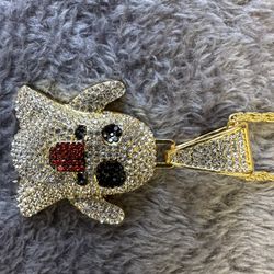 New Ghost Pendant With Rope Chain MSRP $45