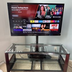 Sony 55” TV And Console