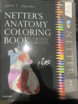 Netter Anatomy coloring book