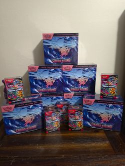 Pokemon Chaos Rising ETBs & Booster Bundles