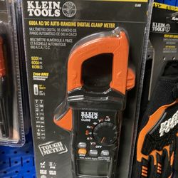 Klein Tools 600a Ac Dc Auto Ranging Digital Clamp Meter