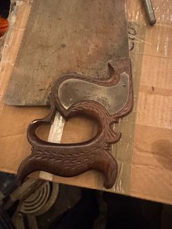 Antique  Truitt Bros &Co hand saw
