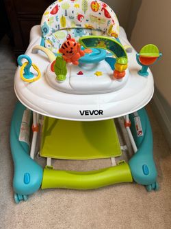 4-in-1 Baby Walker, Foldable