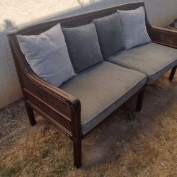 Wicker Couch 
