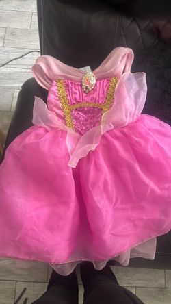 Girls Pink Princess Dress Costume