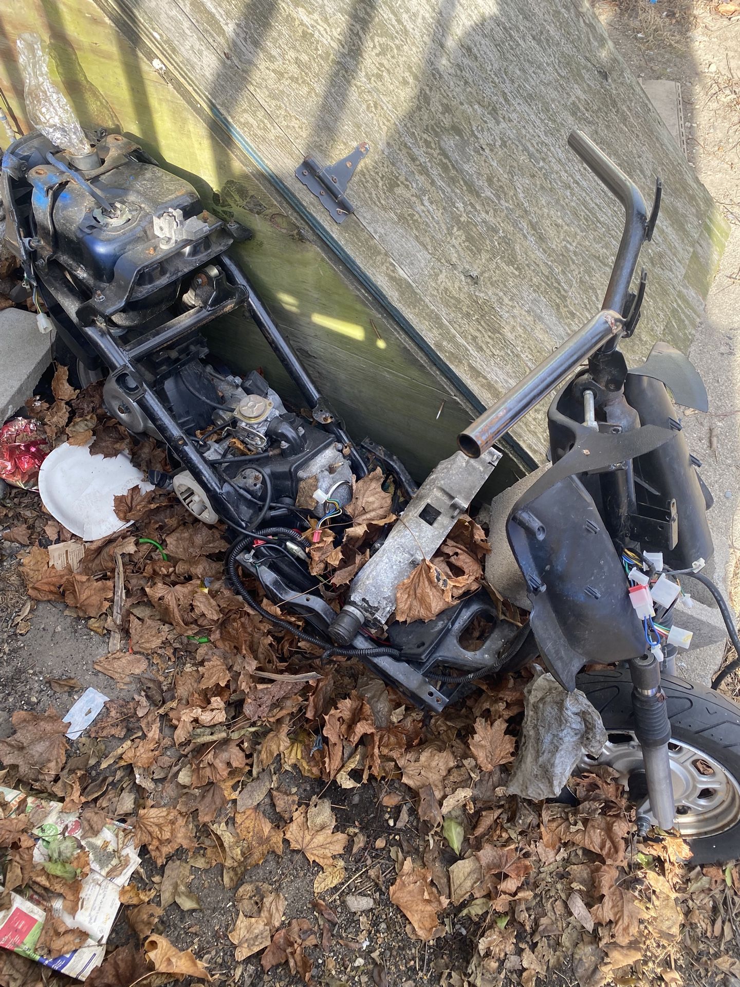 Scrap Moped