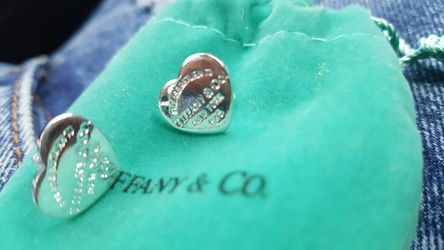Sterling silver tiffany and co. Earrings