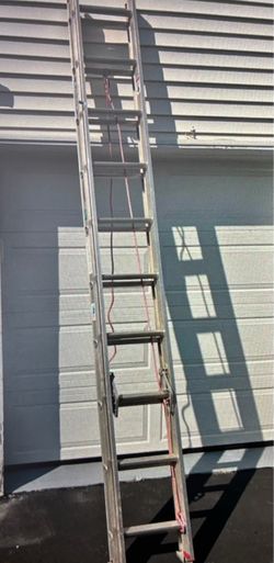 Werner Ladders - One Extended To 12ft And Second Extended 14ft