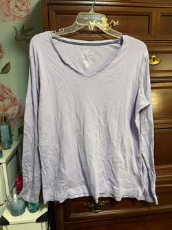 Croft & Barrow Classic Tee Long Sleeve Top