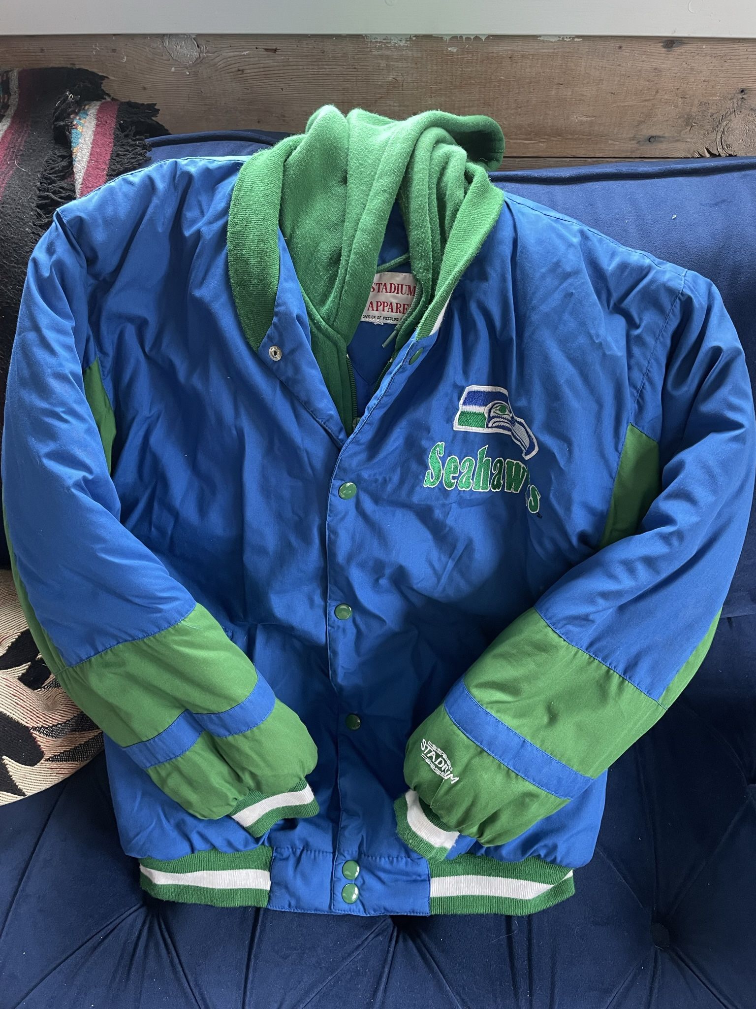 Vintage Seahawks Bomber Jacket