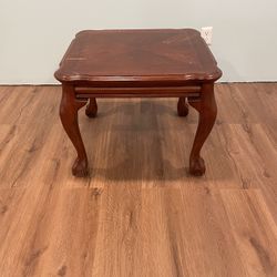 Vintage Style Wood Side Table 