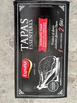Spain dry- cured Serrano Ham with Holder & Knife