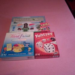 Brand  New  Unopened  Board  Games