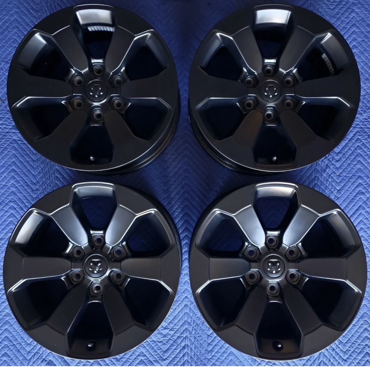 18” Dodge Ram 1500 Rebel Black Wheels // Rims