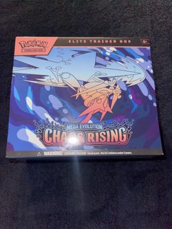 Pokémon Mega Evolution chaos rising Elite Trainer Box NWT