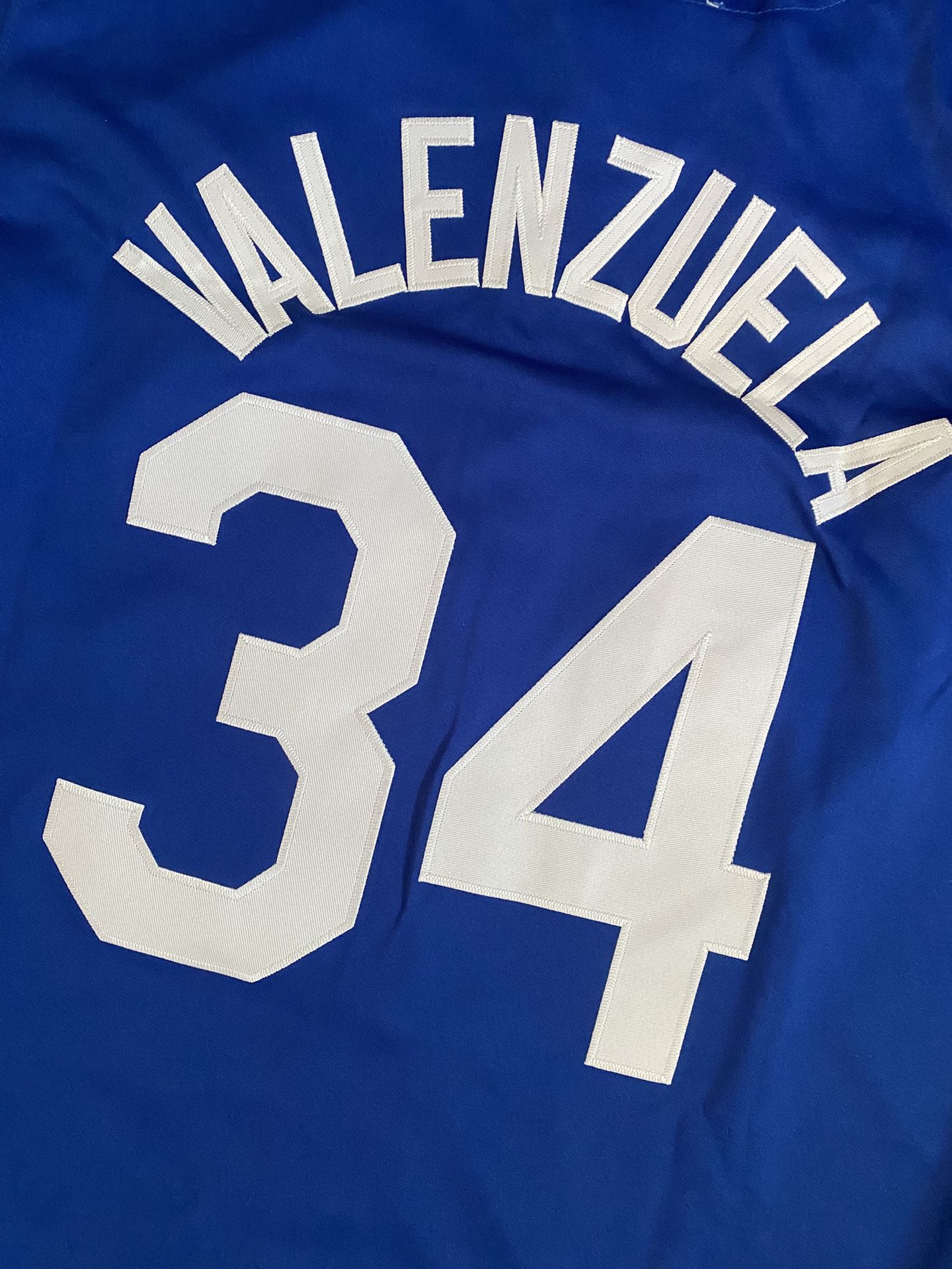 Blue Fernando Valenzuela Los Angeles Dodgers Jerseys Cooperstown