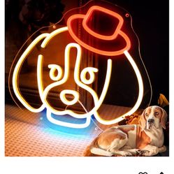 Dog Party Neon Light 