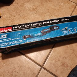 3/8 in./1/4 in. 18V LXT Lithium-Ion Cordless Square Drive Ratchet (Tool-Only)
