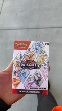 Scarlet & violet prismatic evolution booster bundle