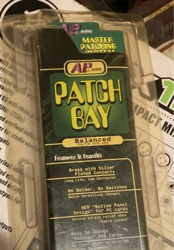 AP 1/4” 24 Patch bay