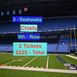 Seahawks Chiefs Tickets