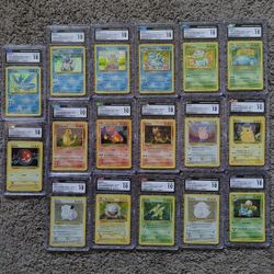 CGC 10 GRADED POKEMON CARDS 