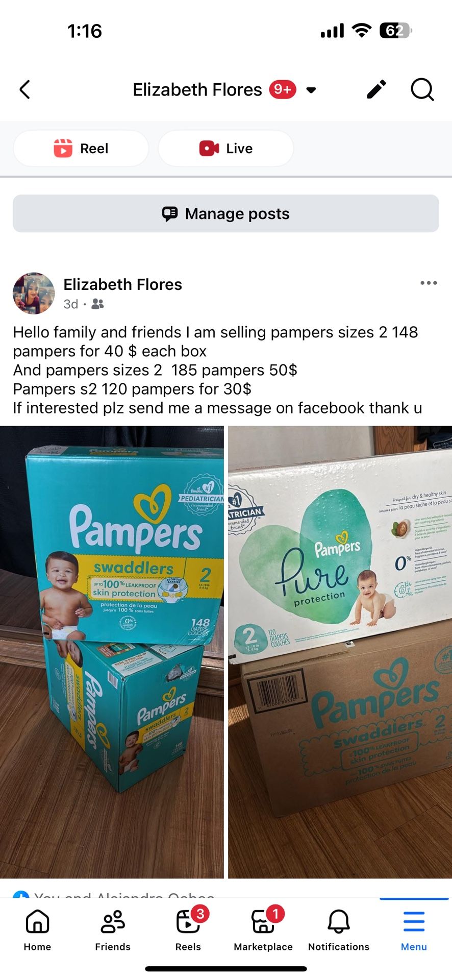 Pampers