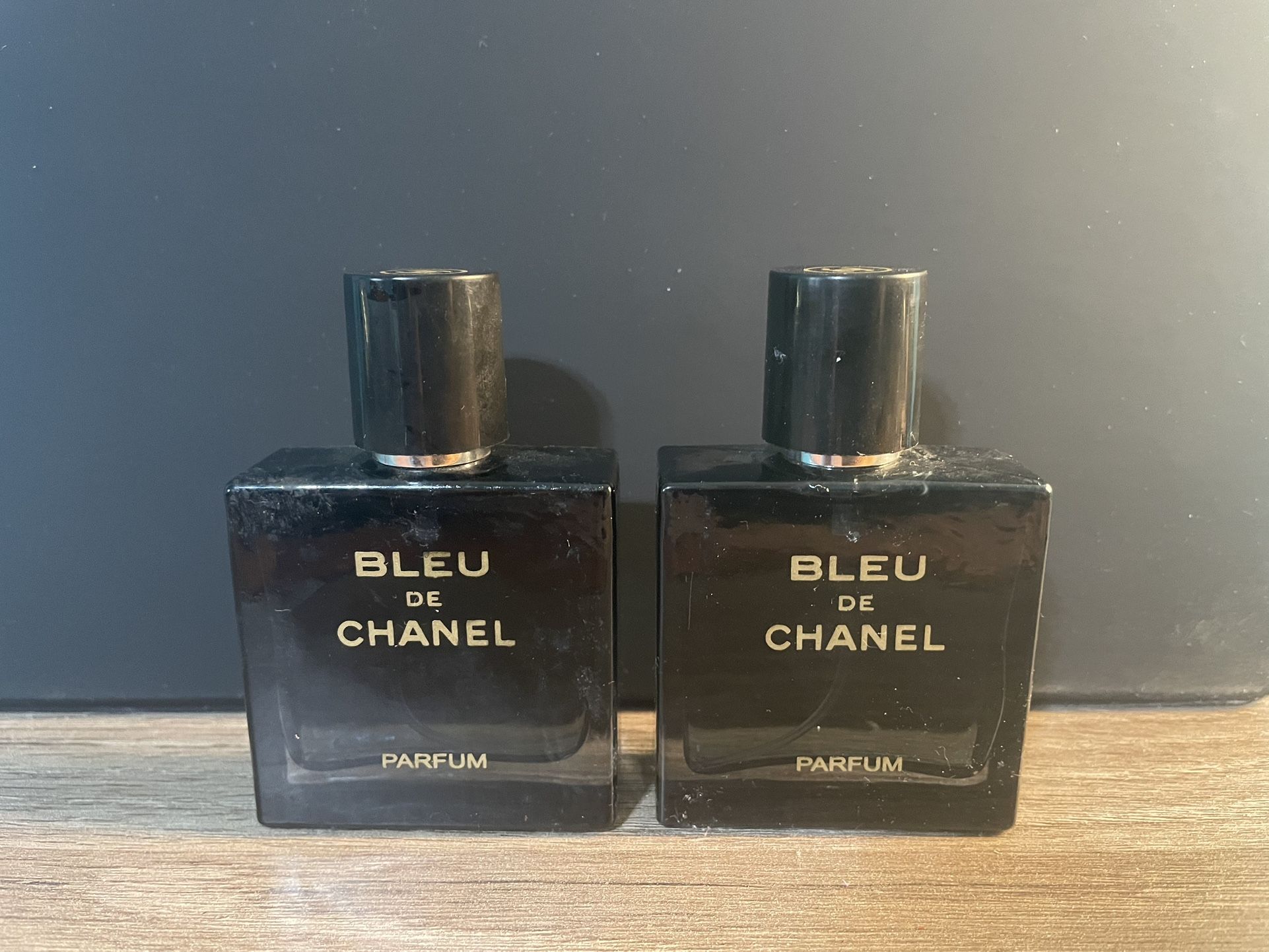 Bleu de Chanel perfume set - 2 x 50ml bottles