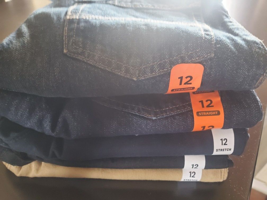 Kids Sz 12 Pants Brand New