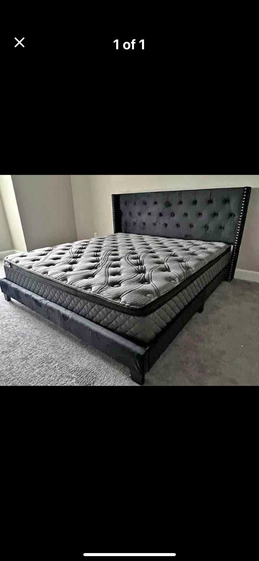 Tufted Bed Frames (all sizes available)