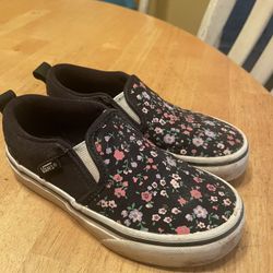 Girls vans size clearance 11