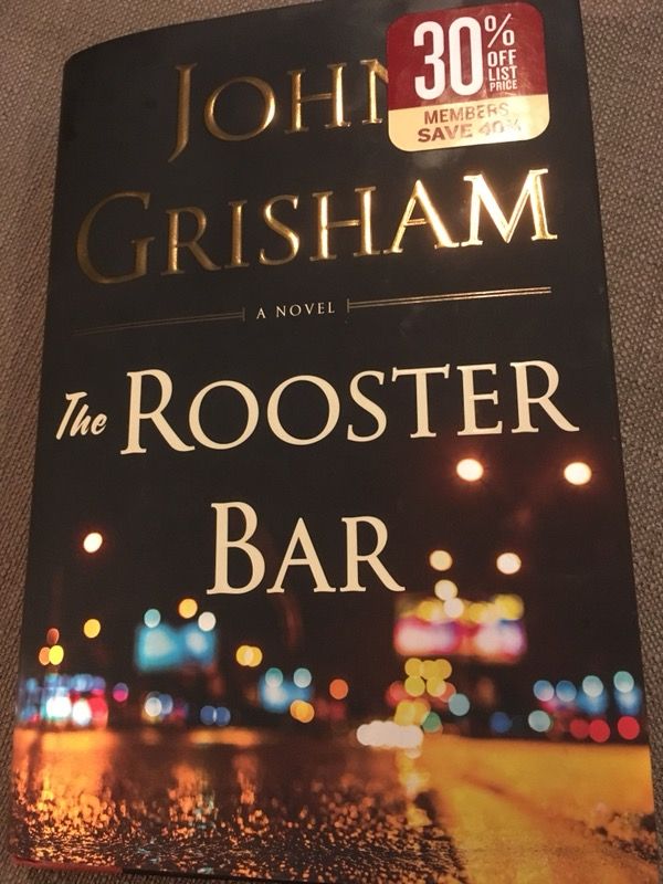 New JohnGrisham: The Rooster Bar