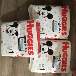 Huggies Diapers Lot Size 1