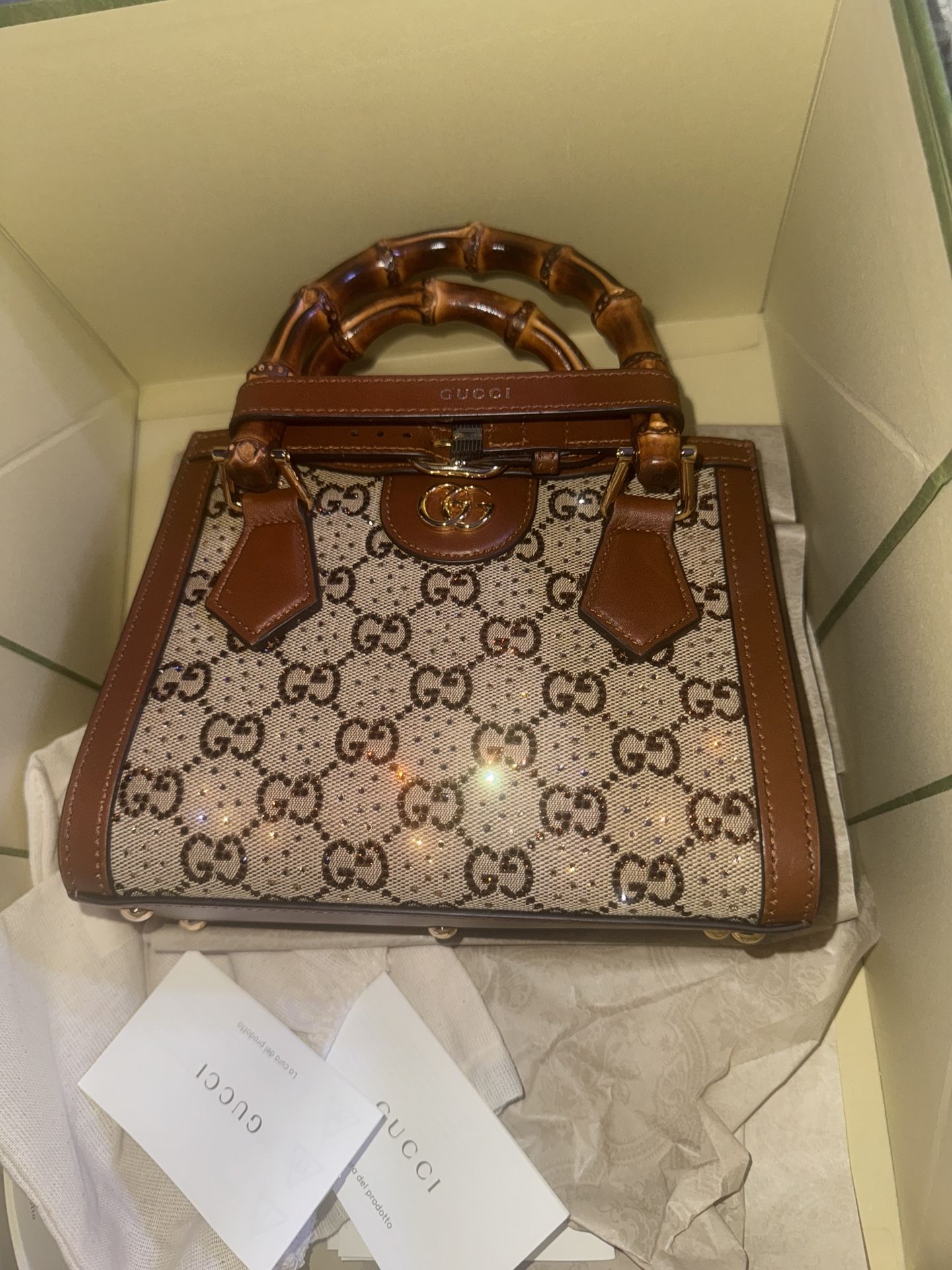 Gucci swarovski Crystal Bag