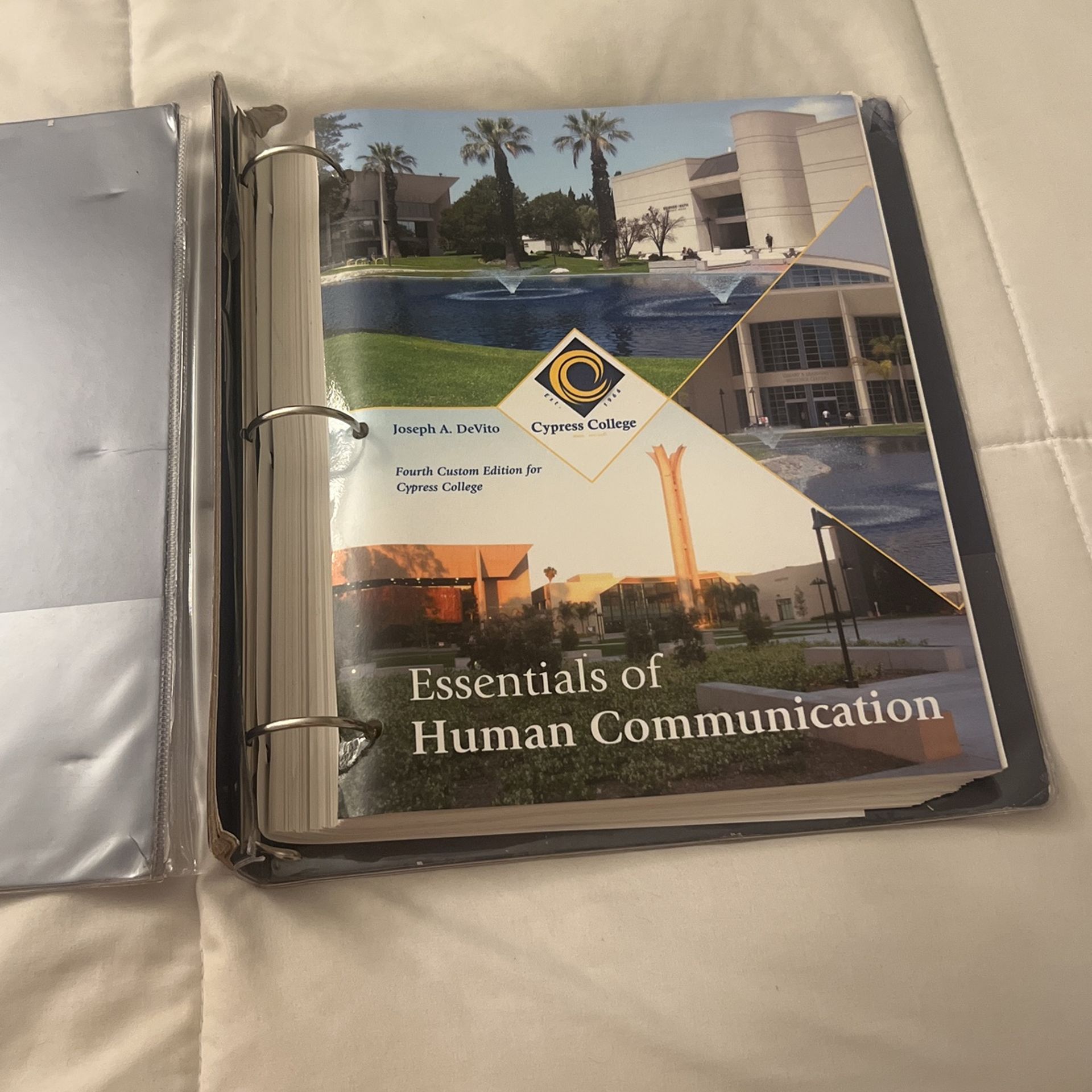 Essentials of Human Communication book