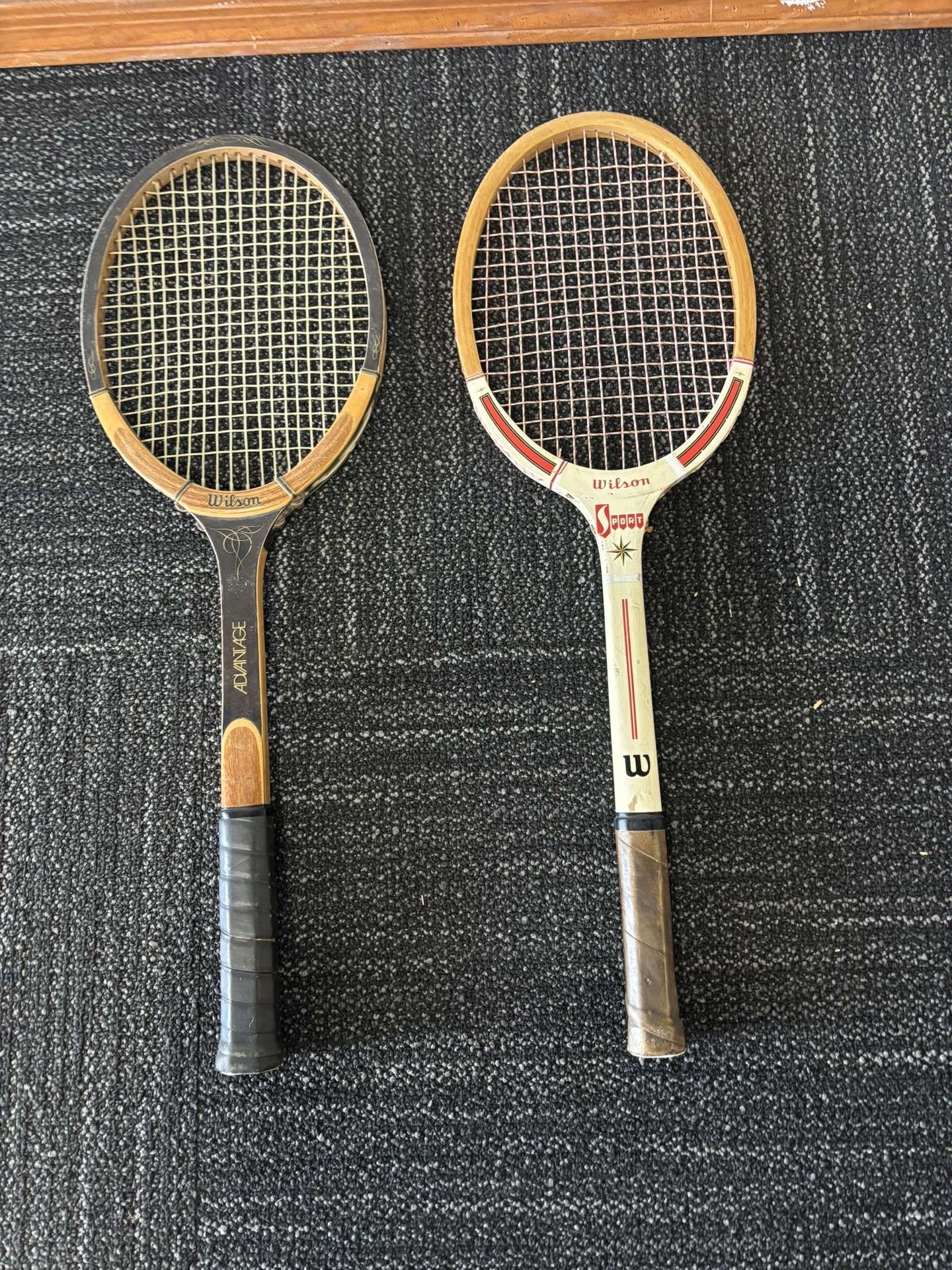 Vintage tennis Rackets