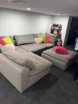 Large Gray Sectional