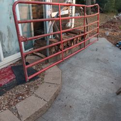 12ft X 4ft Galvanized Cattle Farm Gate