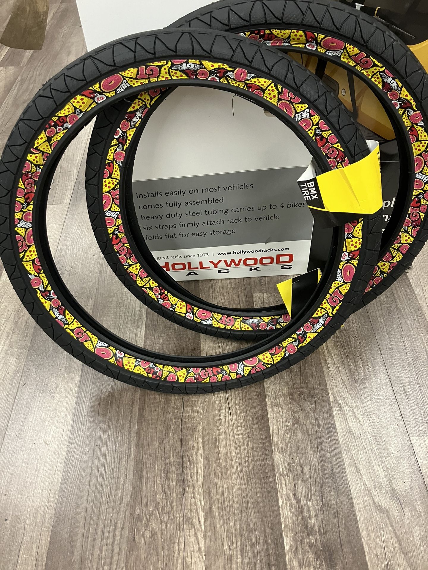 GT (Pool) Tire-Junk Food Black-20x2.3" (2)