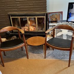 Original Hans Wegner Presidential Chairs 