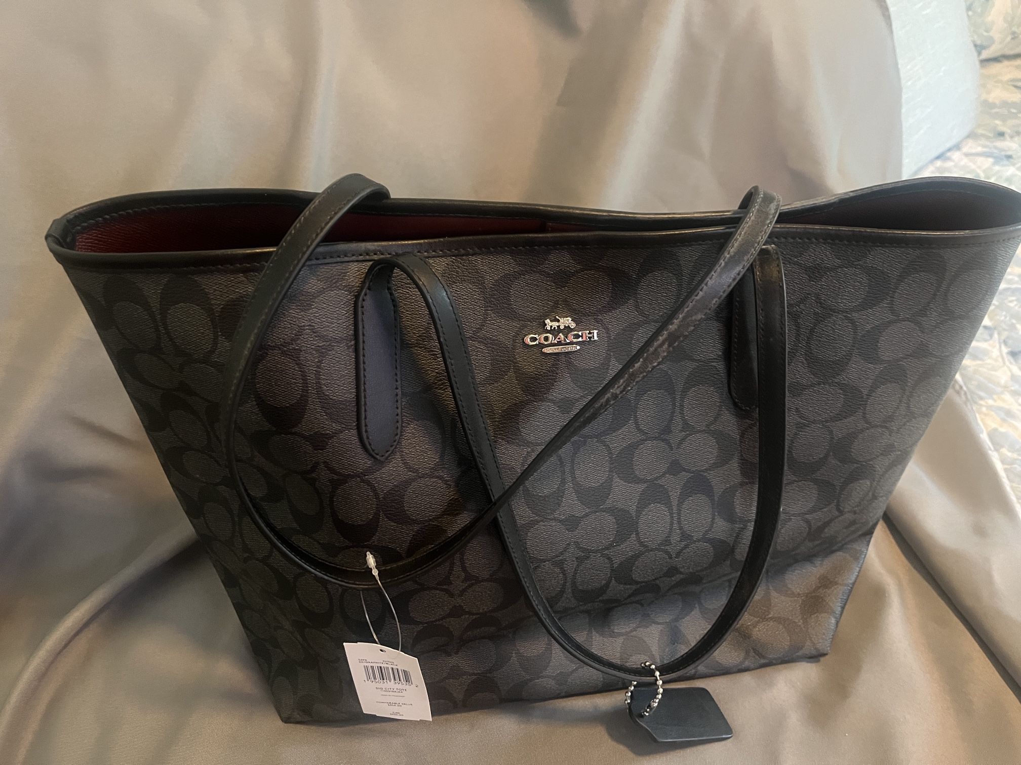 Brand new coach tote with tags