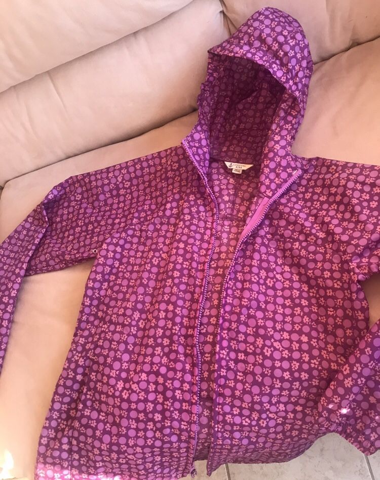Rain Jacket, Lands End, Girl's size 14