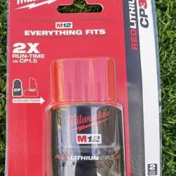 Milwaukee new 3ah Battery 12M 
