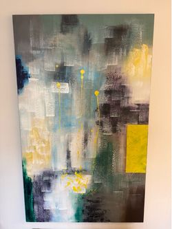 Beautiful Abstract Contemporary Painting - 70x43 inches