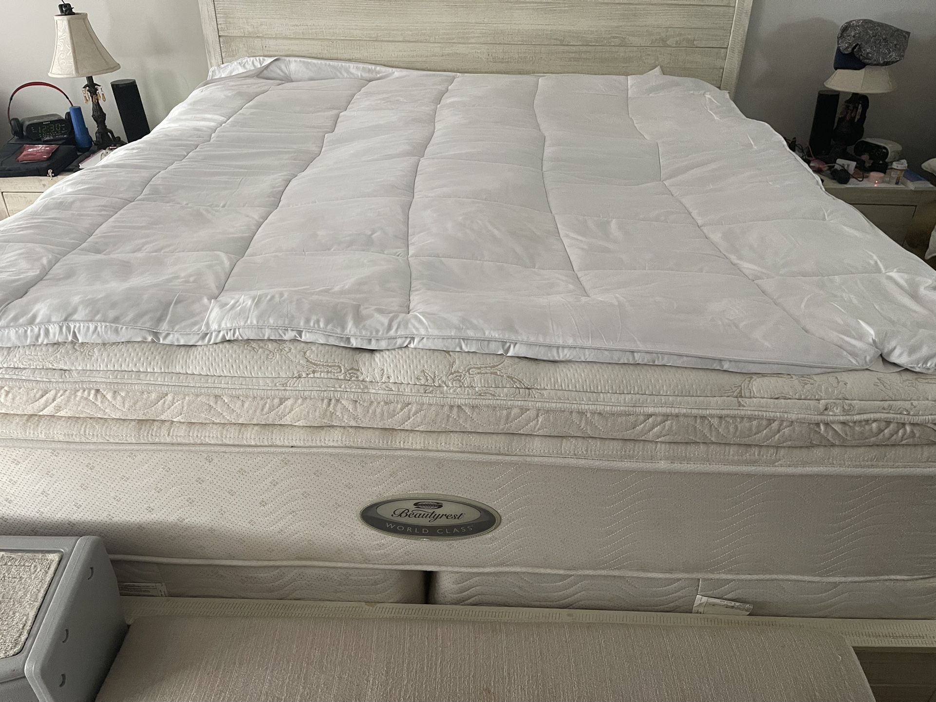 King Beautyrest Mattress And Boxsprings Set