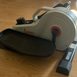 Sunny Health & Fitness Sitting Under Desk Elliptical $90