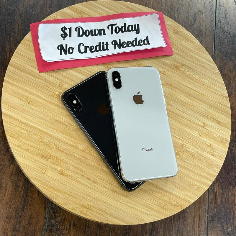 Apple IPhone X 5.8 -PAYMENTS AVAILABLE-$1 Down Today 