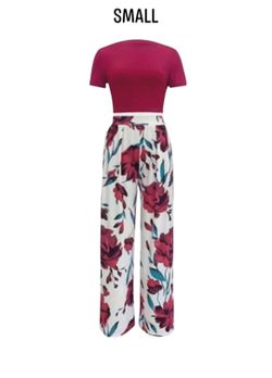 New women’s 2 piece set size small